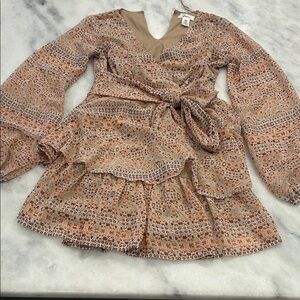 Floral Long Sleeve Dress